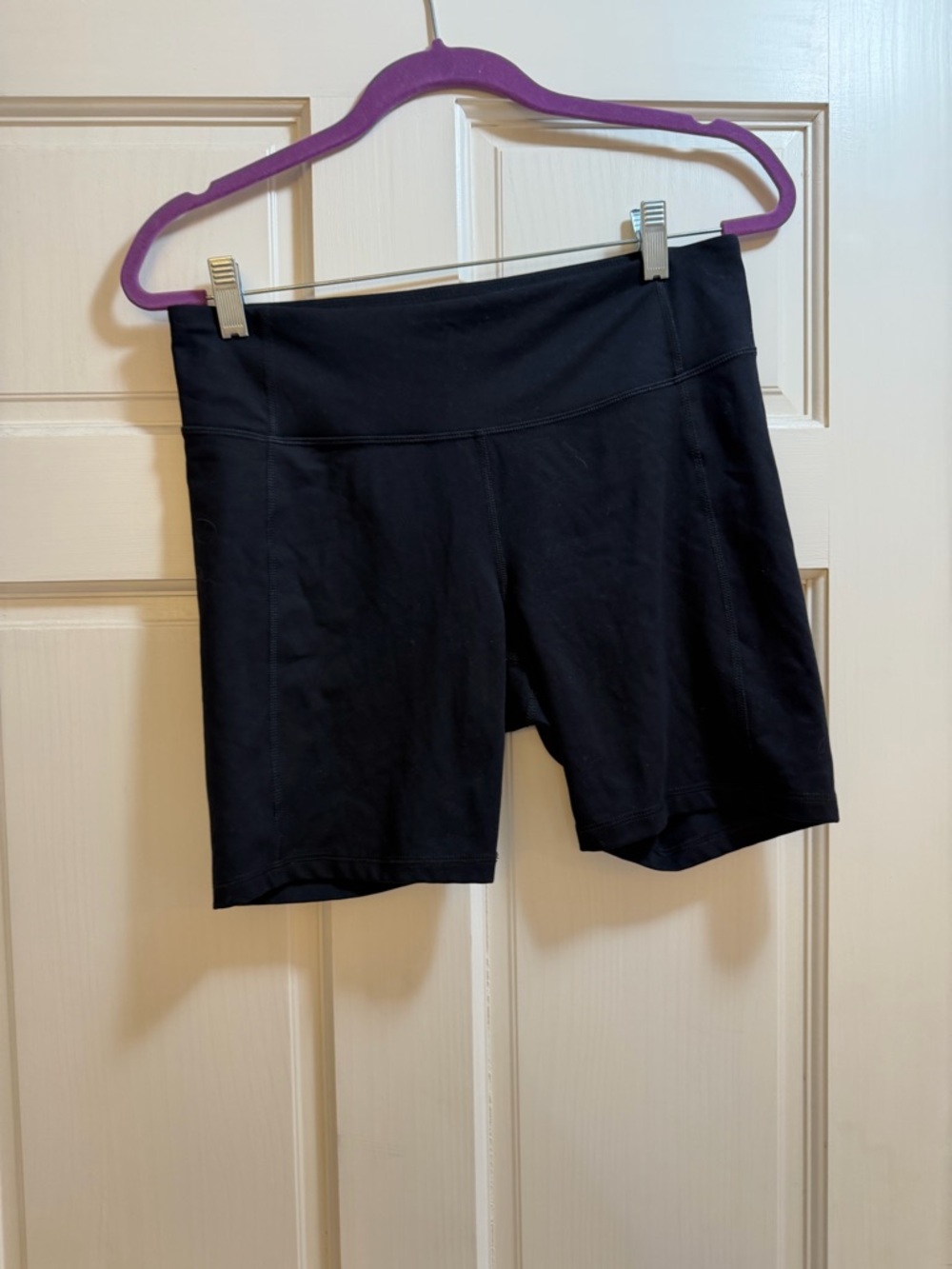 all in motion Black Women's Bike Shorts - High Waist Support